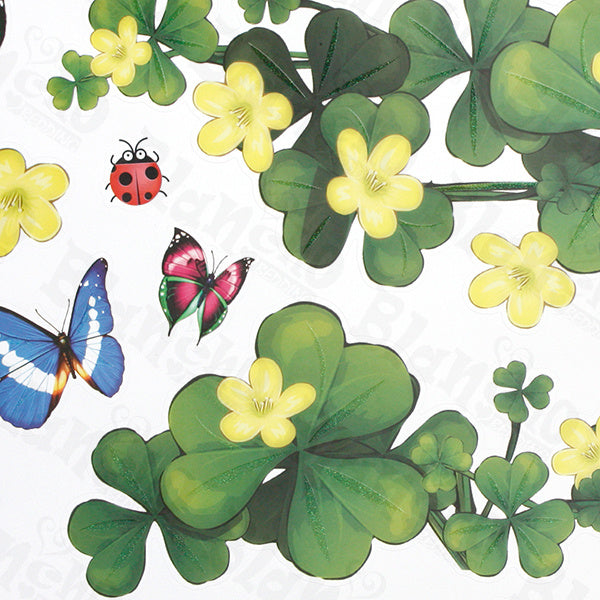 Green Fence - Large Wall Decals Stickers Appliques Home Decor